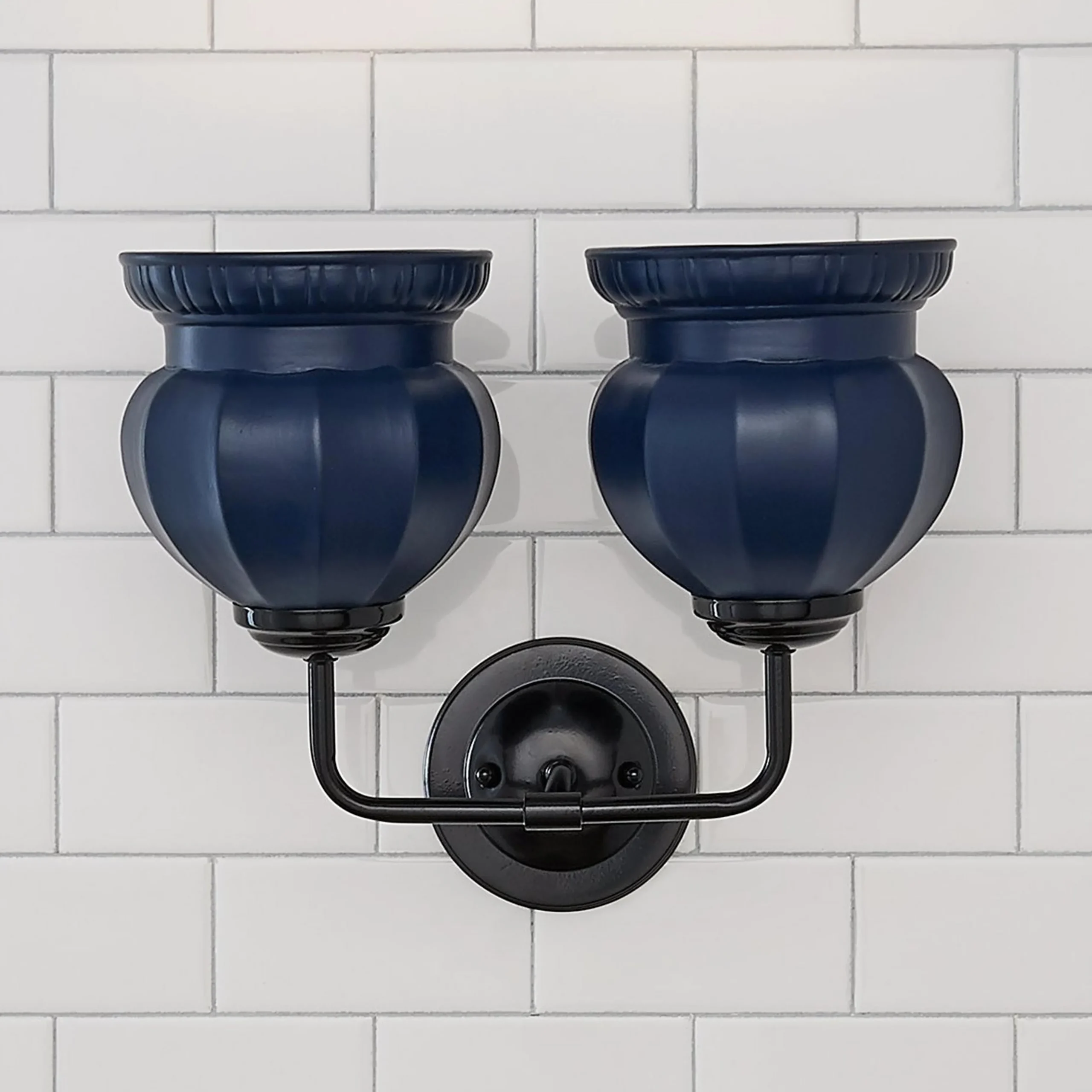 Chris Loves Julia Marlo Vanity Light - 2 Light - Ceramic