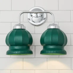 Chris Loves Julia Marlo Vanity Light - 2 Light - Ceramic
