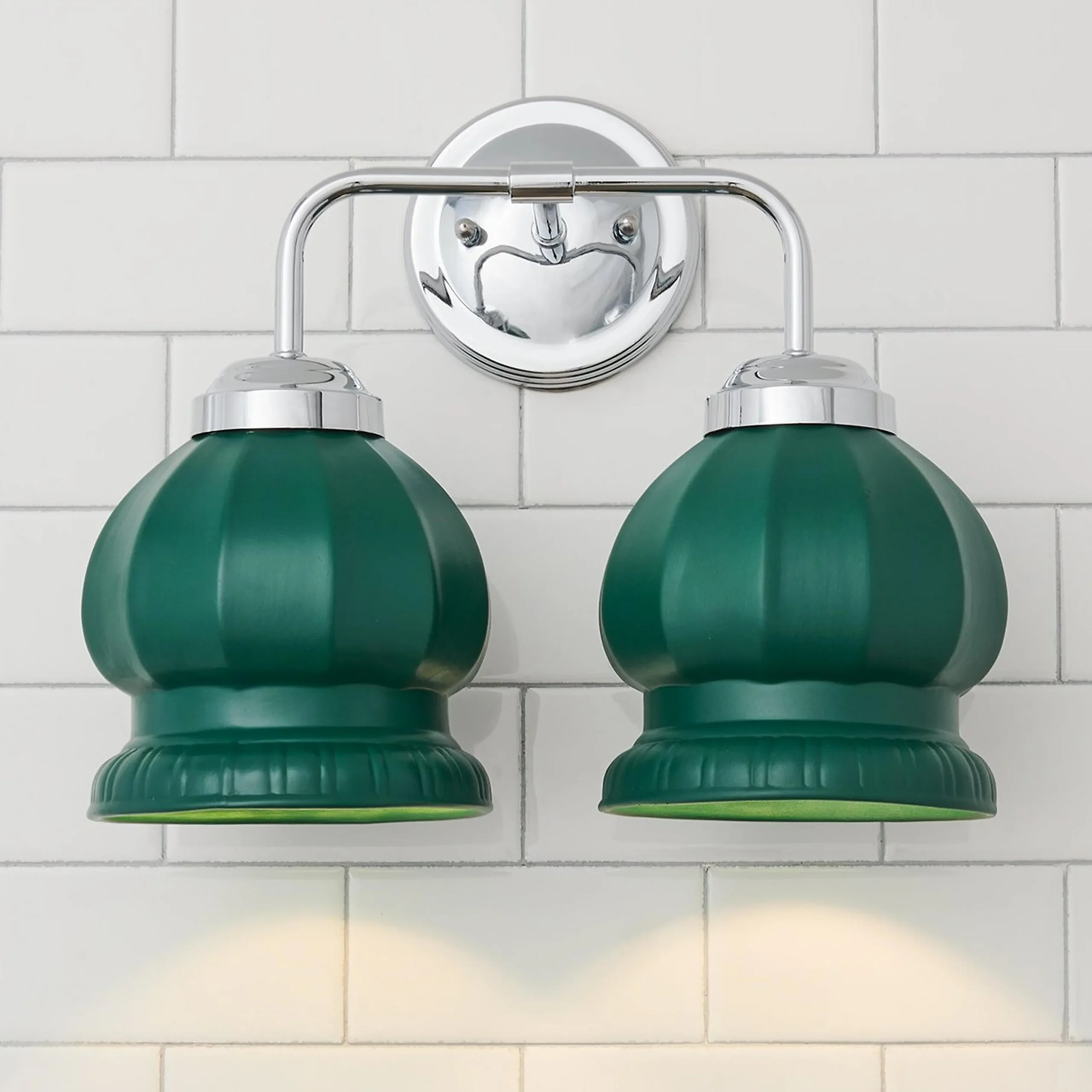 Chris Loves Julia Marlo Vanity Light - 2 Light - Ceramic