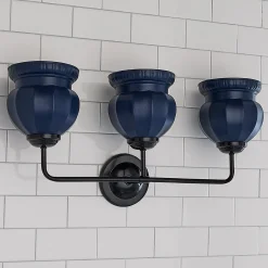 Chris Loves Julia Marlo Vanity Light - 3 Light - Ceramic