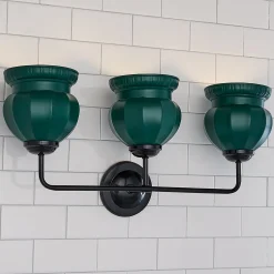 Chris Loves Julia Marlo Vanity Light - 3 Light - Ceramic