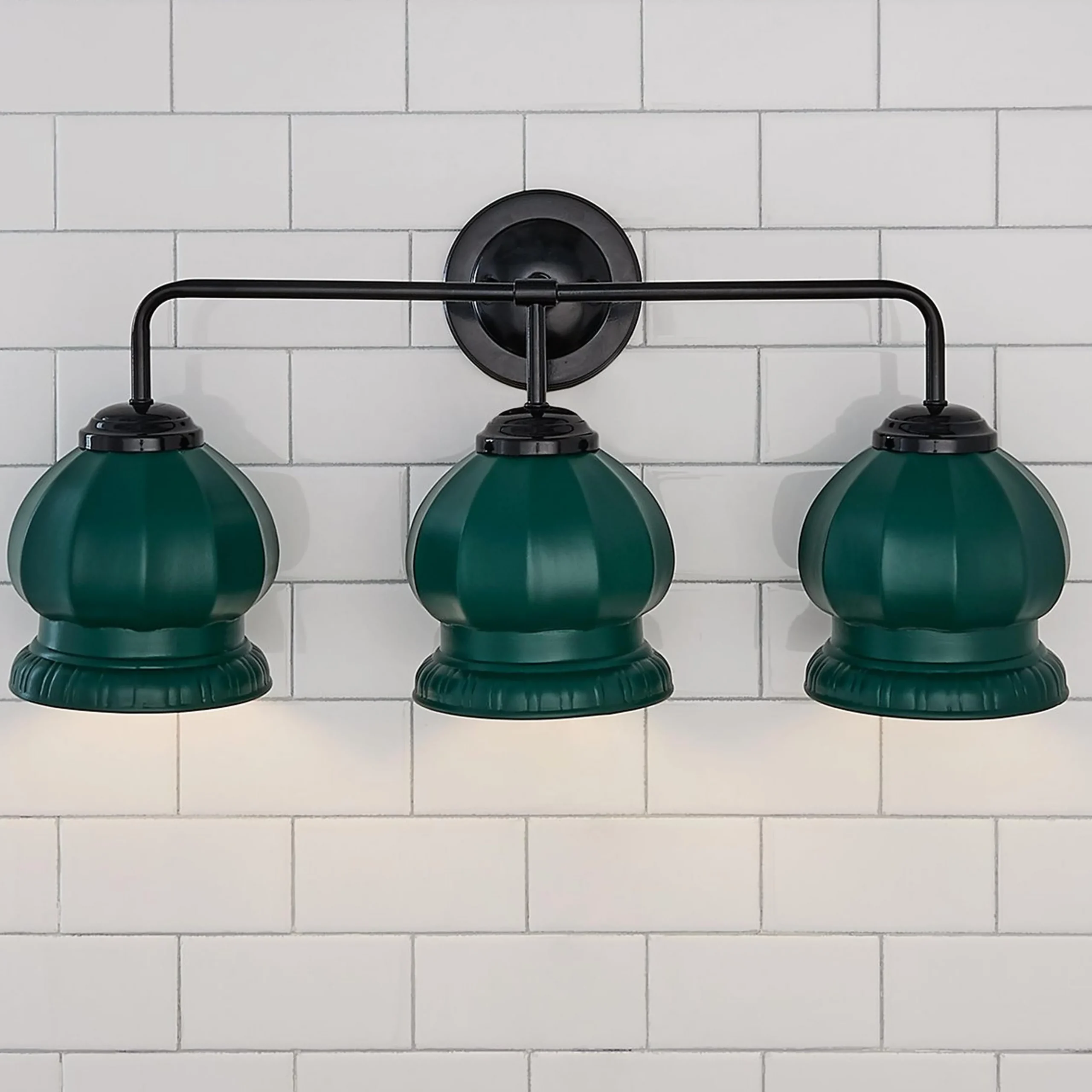 Chris Loves Julia Marlo Vanity Light - 3 Light - Ceramic