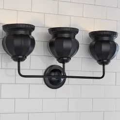 Chris Loves Julia Marlo Vanity Light - 3 Light - Ceramic