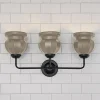 Chris Loves Julia Marlo Vanity Light - 3 Light - Ceramic