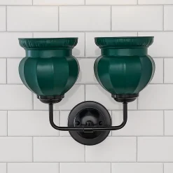 Chris Loves Julia Marlo Vanity Light - 2 Light - Ceramic