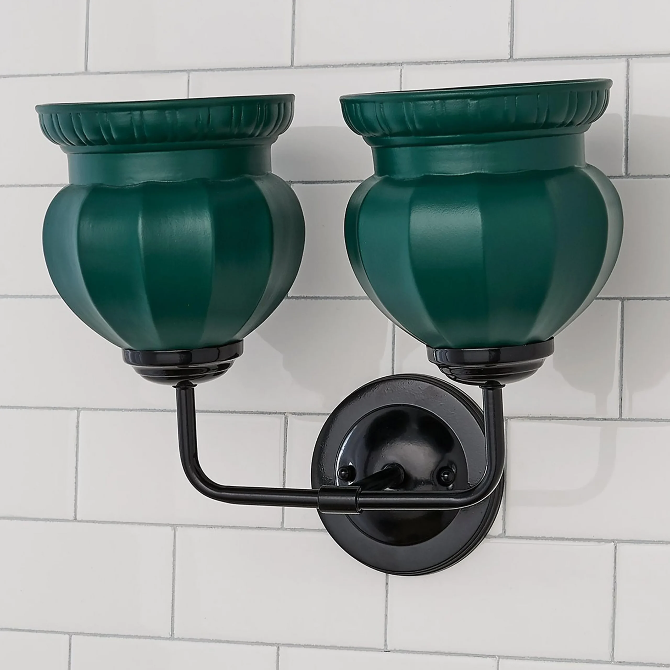 Chris Loves Julia Marlo Vanity Light - 2 Light - Ceramic