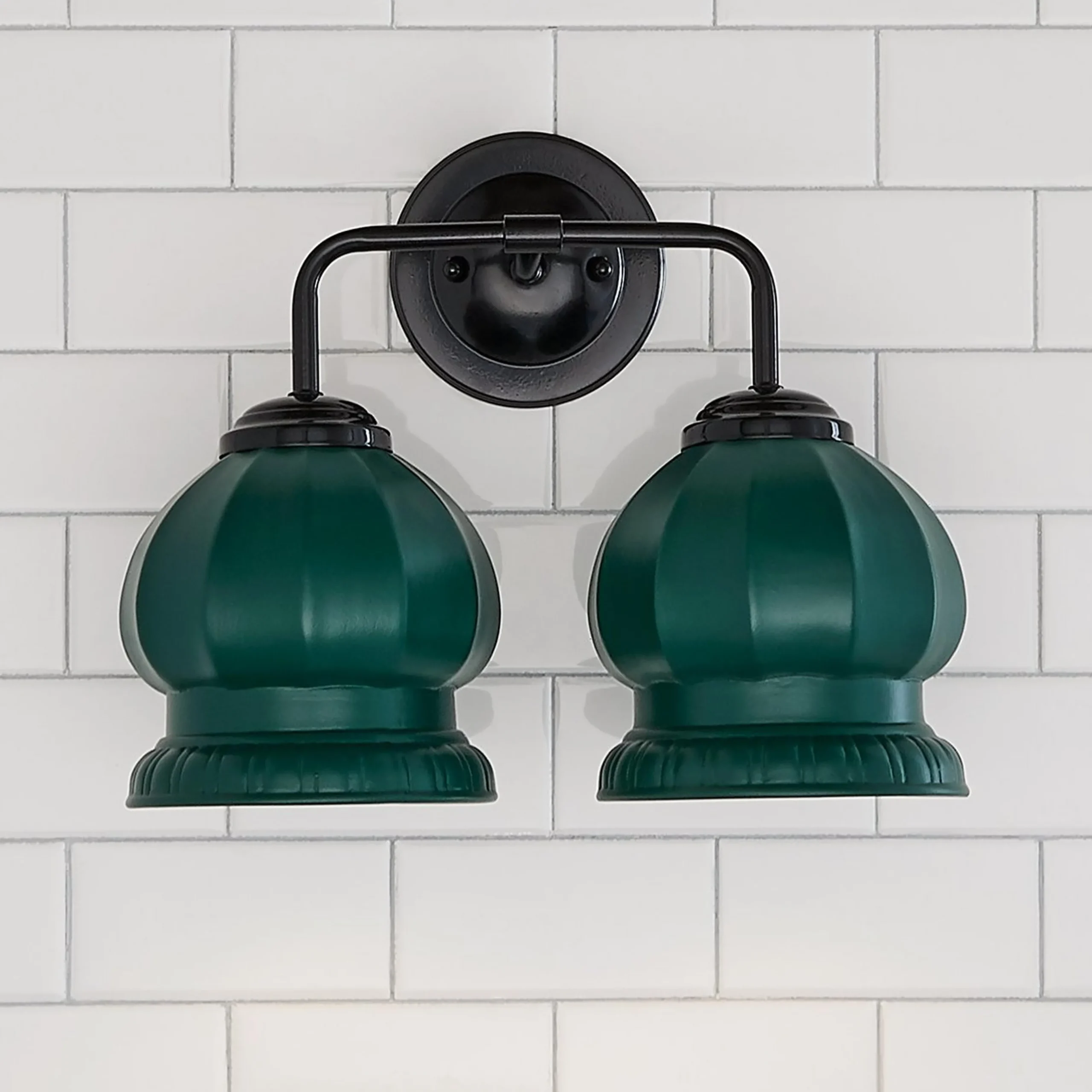 Chris Loves Julia Marlo Vanity Light - 2 Light - Ceramic