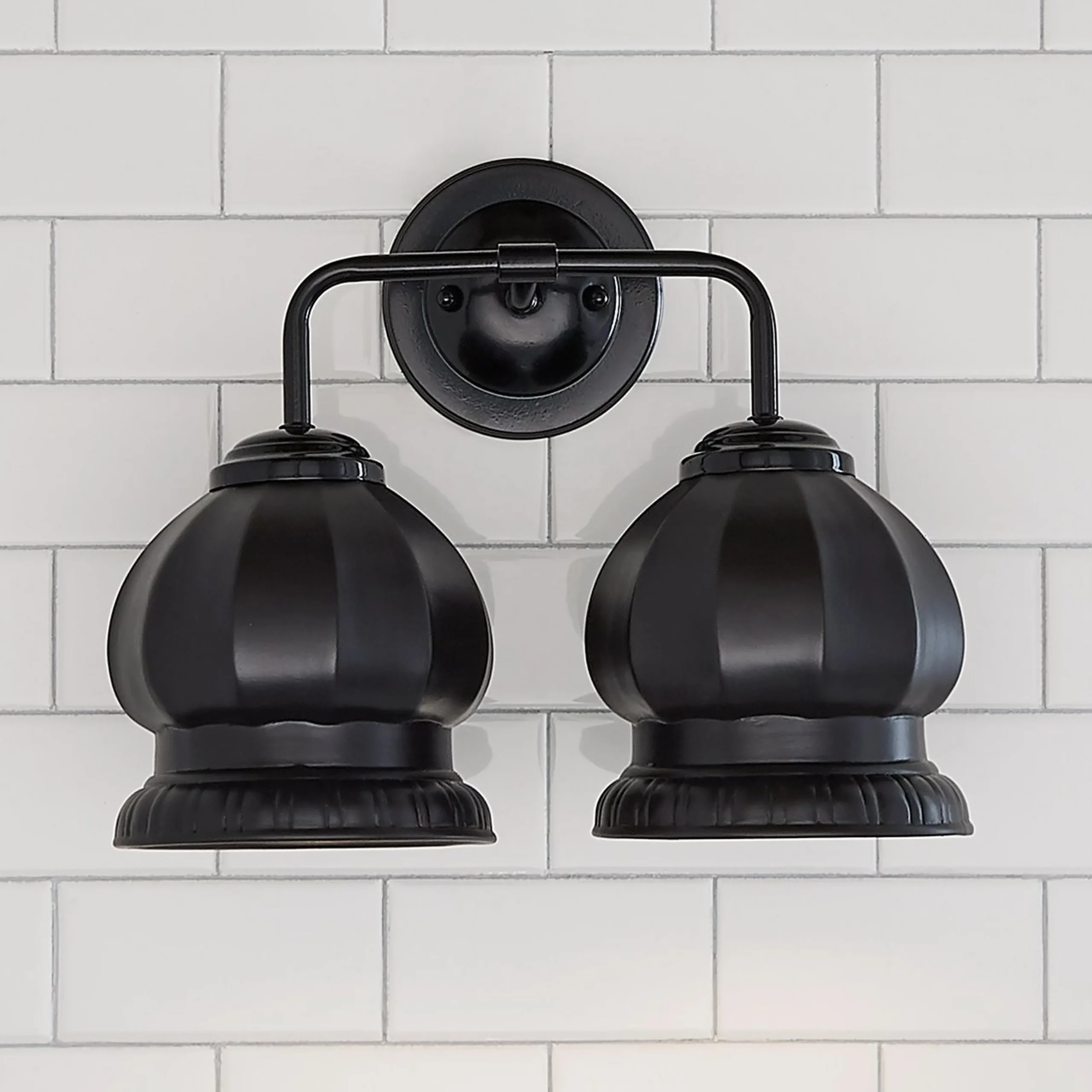 Chris Loves Julia Marlo Vanity Light - 2 Light - Ceramic