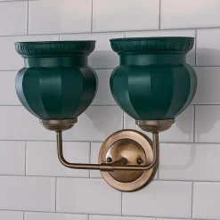 Chris Loves Julia Marlo Vanity Light - 2 Light - Ceramic
