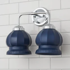Chris Loves Julia Marlo Vanity Light - 2 Light - Ceramic