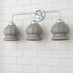 Chris Loves Julia Marlo Vanity Light - 3 Light - Ceramic