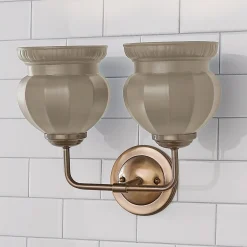 Chris Loves Julia Marlo Vanity Light - 2 Light - Ceramic