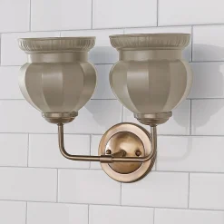 Chris Loves Julia Marlo Vanity Light - 2 Light - Ceramic