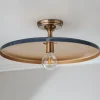 Chris Loves Julia Victor Semi-Flush Ceiling Light