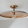 Chris Loves Julia Victor Semi-Flush Ceiling Light