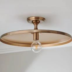 Chris Loves Julia Victor Semi-Flush Ceiling Light