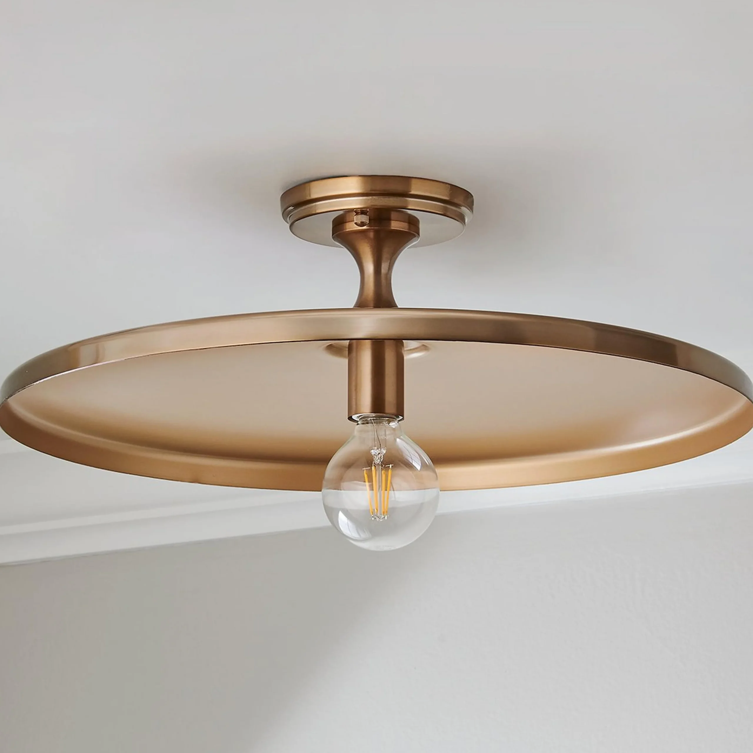 Chris Loves Julia Victor Semi-Flush Ceiling Light