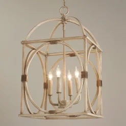 Circle Lattice Hanging Lantern - 4 Light