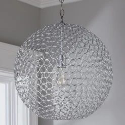 Circles Sphere Pendant - Large