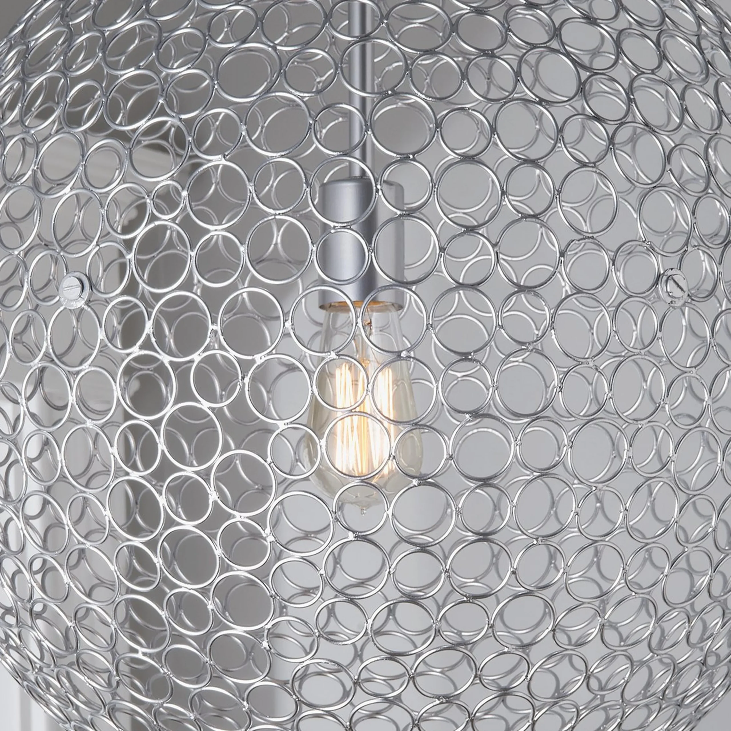 Circles Sphere Pendant - Large