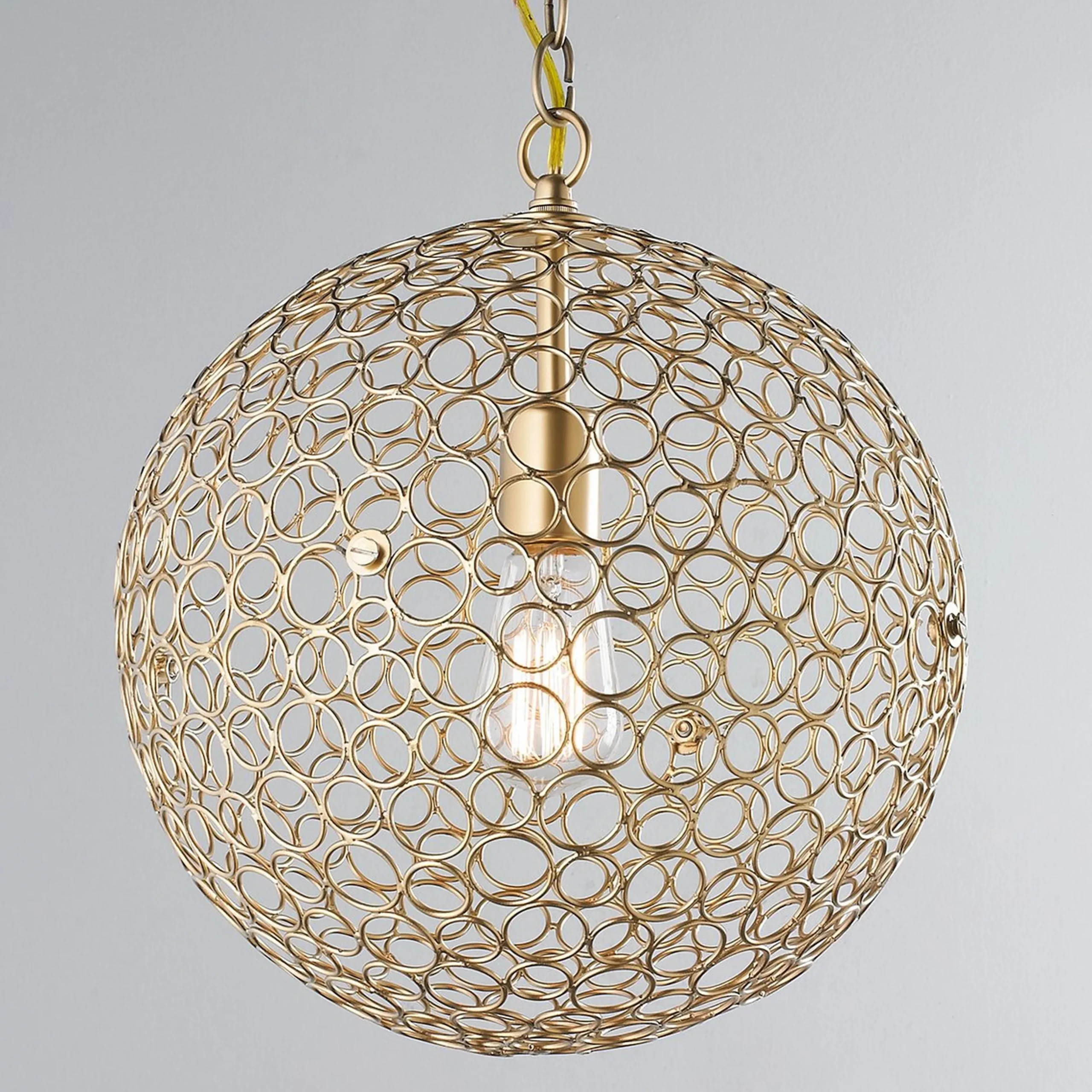 Circles Sphere Pendant - Small