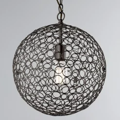 Circles Sphere Pendant - Small