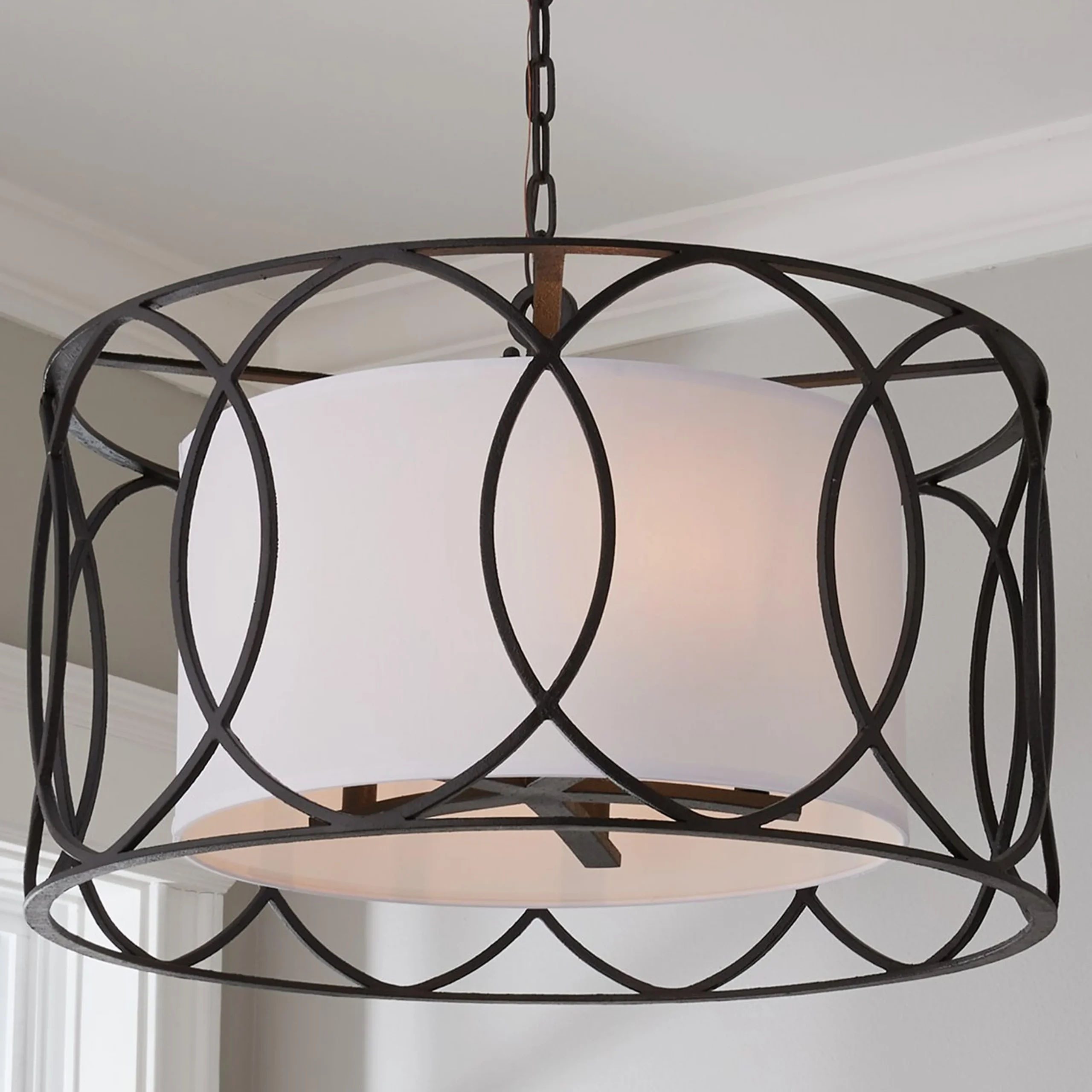Circlet Drum Shade Lantern