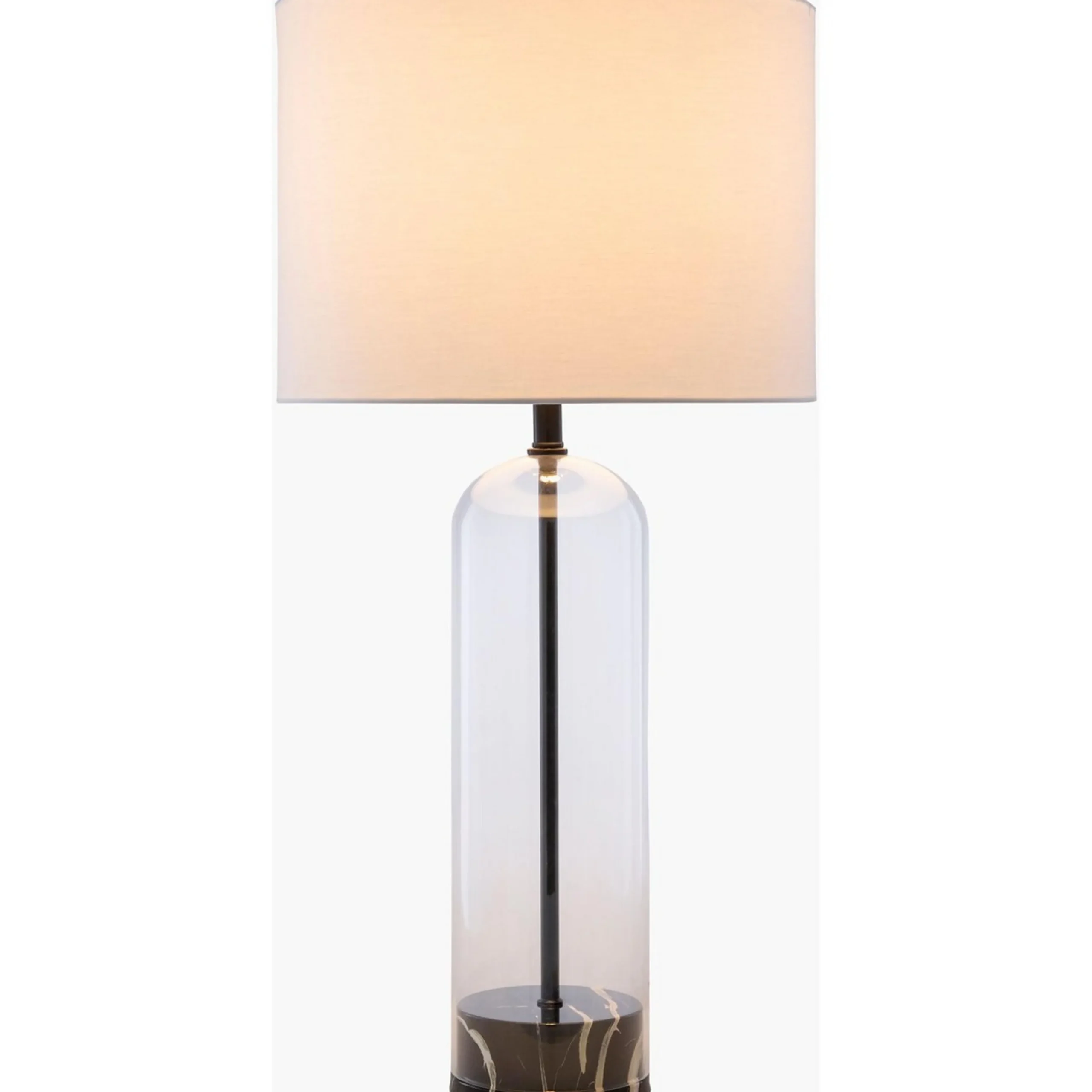 Clara Table Lamp - Faux Marble