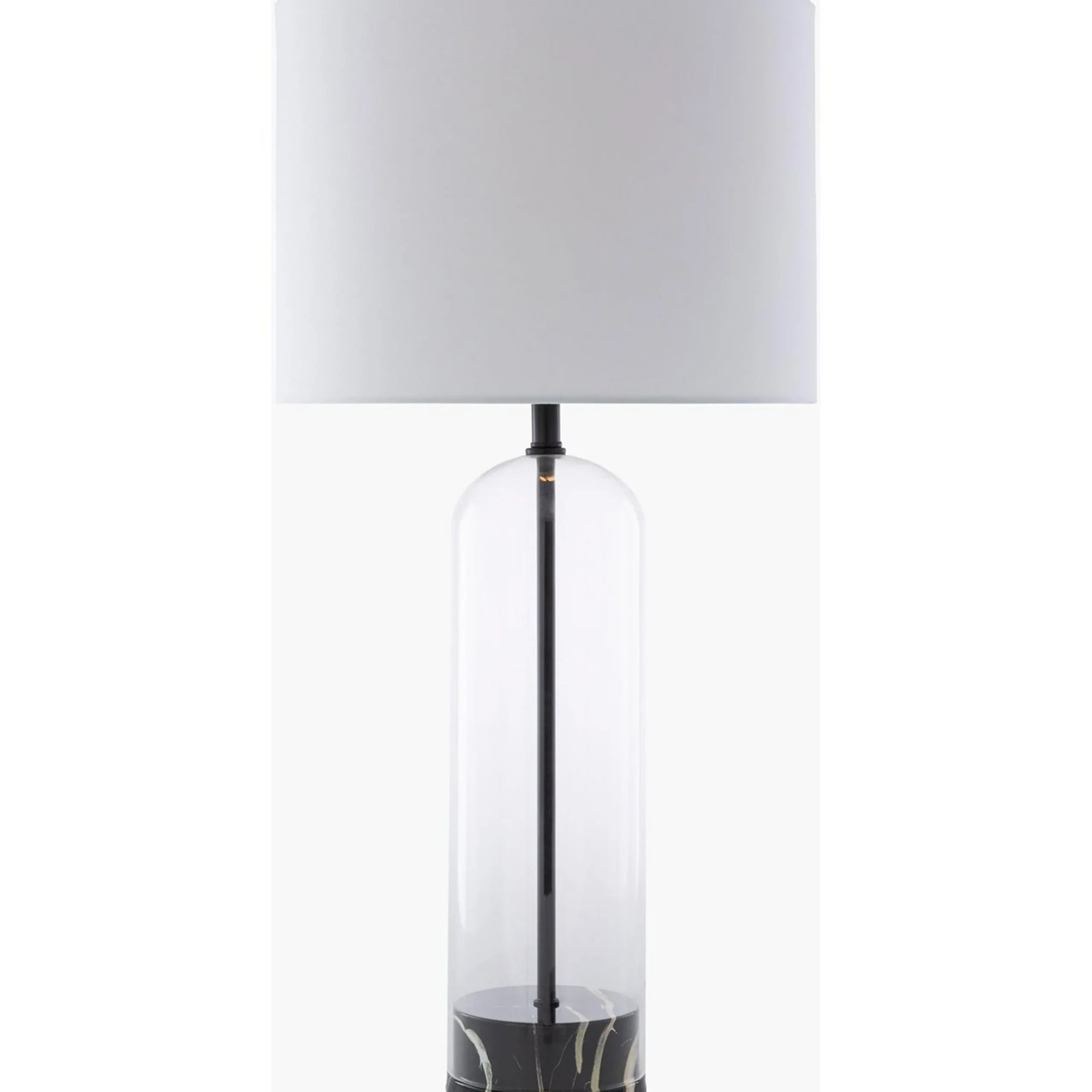 Clara Table Lamp - Faux Marble
