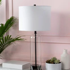 Clara Table Lamp - Faux Marble