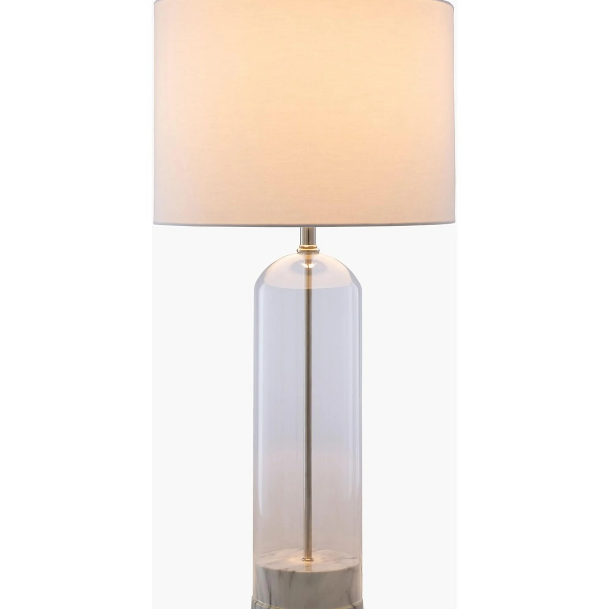 Clara Table Lamp - Faux Marble