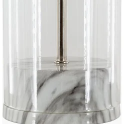 Clara Table Lamp - Faux Marble