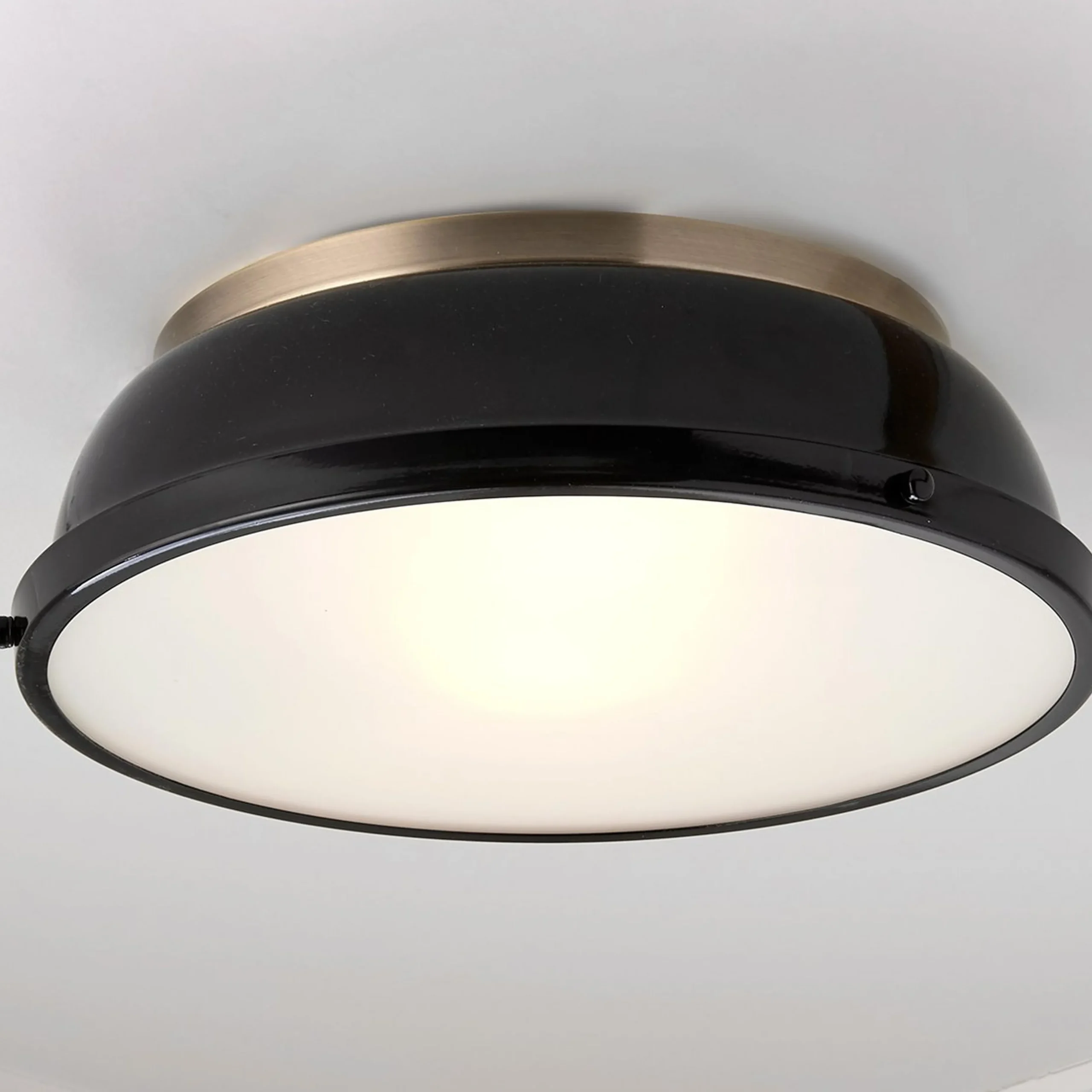 Classic Dome Enameled Ceiling Light