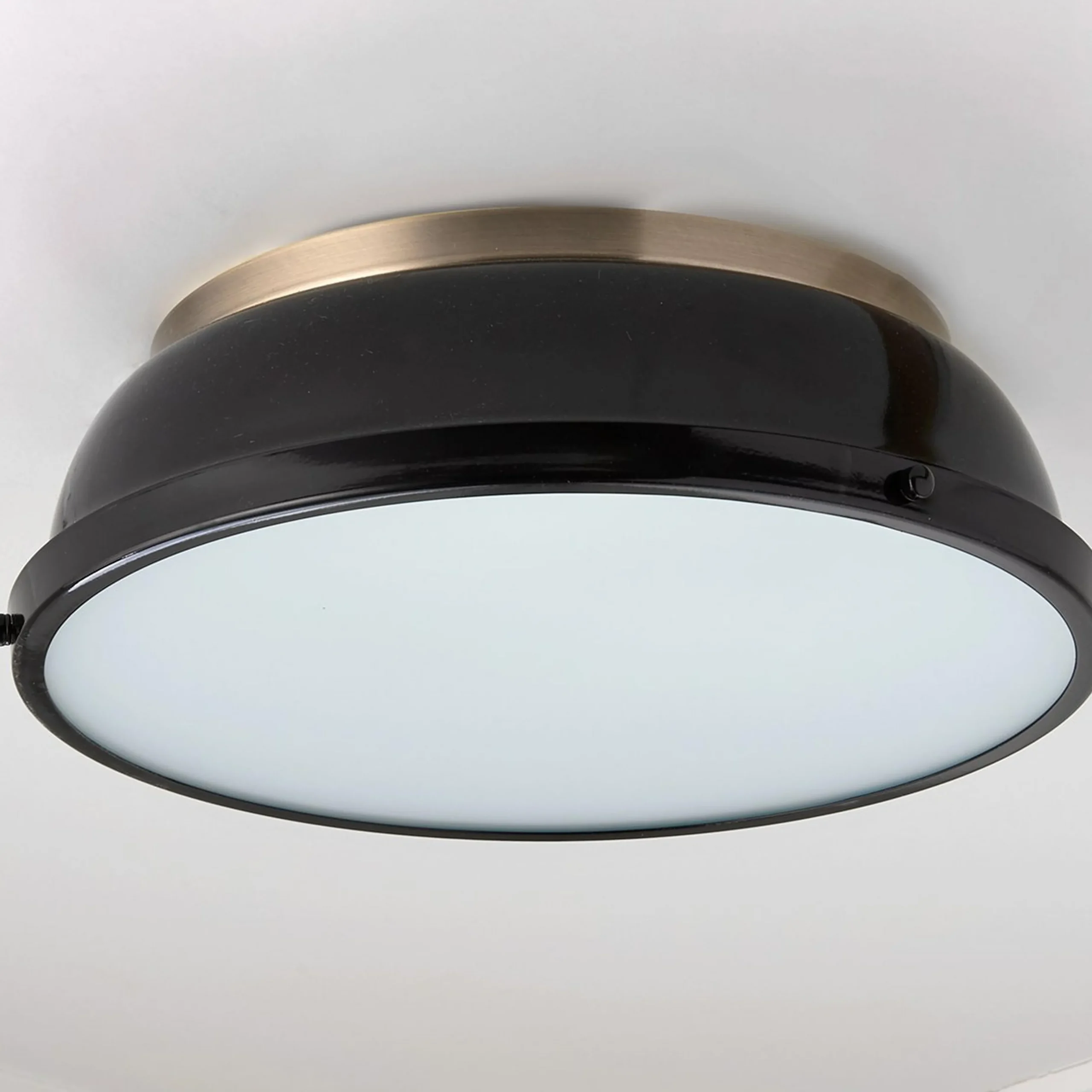 Classic Dome Enameled Ceiling Light