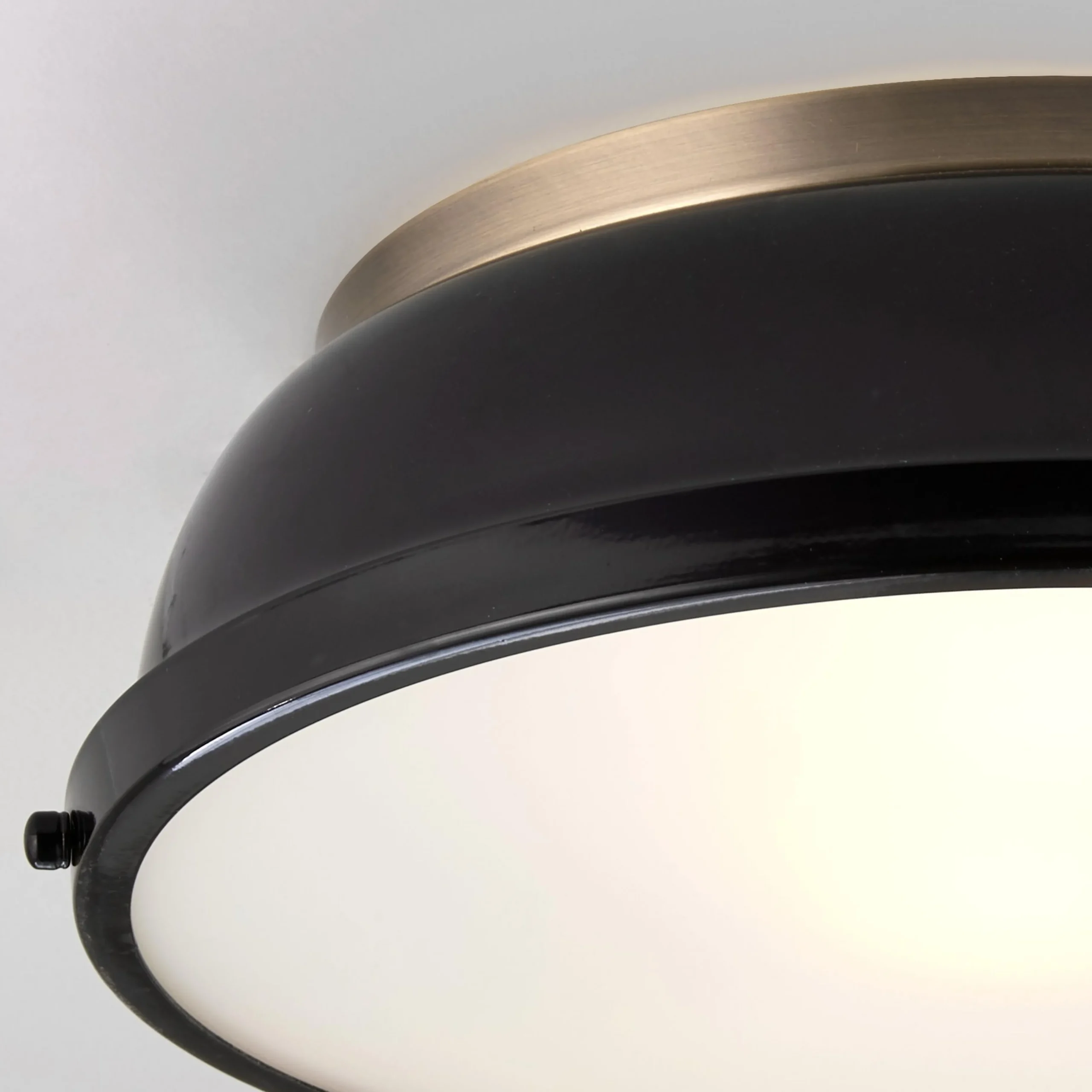 Classic Dome Enameled Ceiling Light