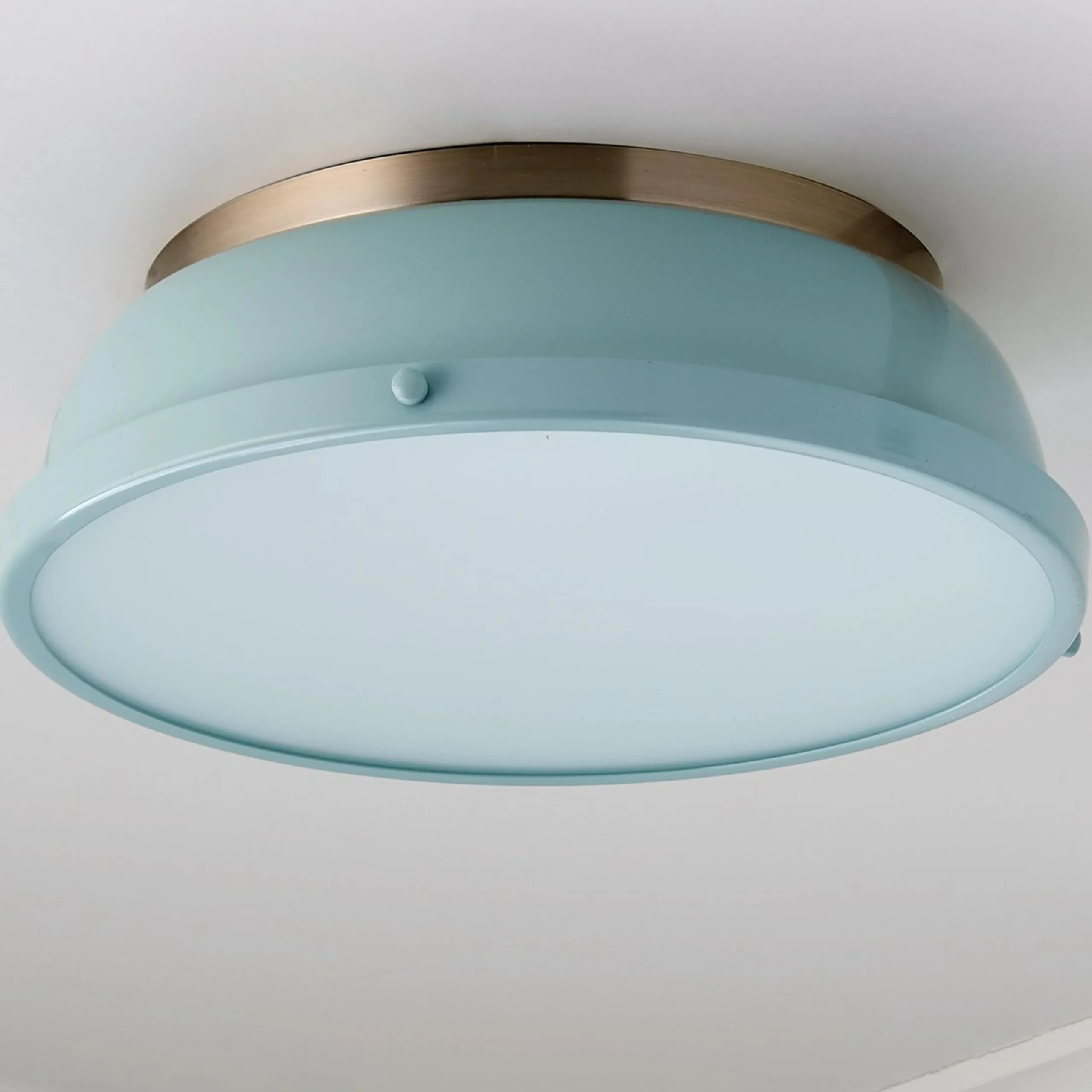 Classic Dome Enameled Ceiling Light