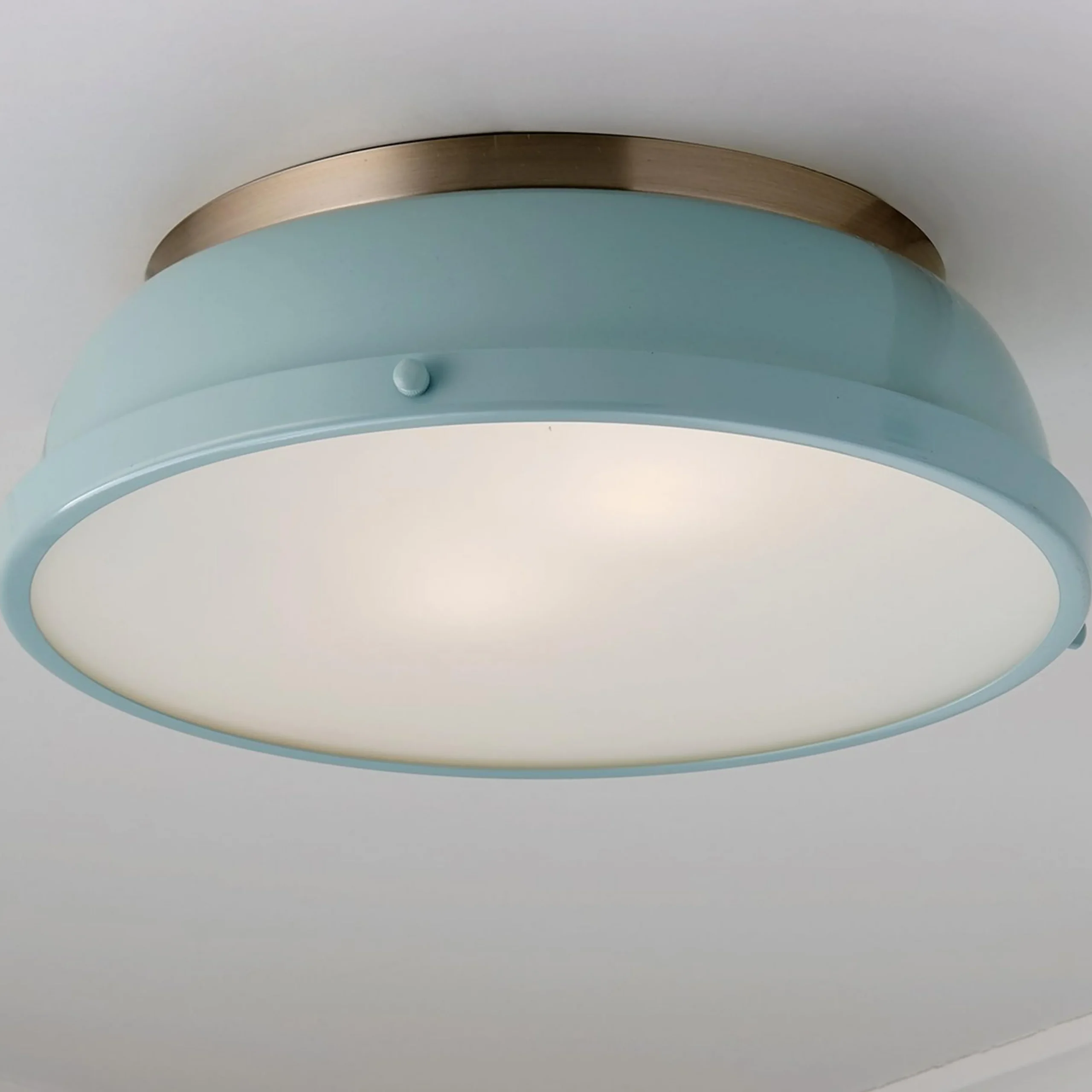 Classic Dome Enameled Ceiling Light