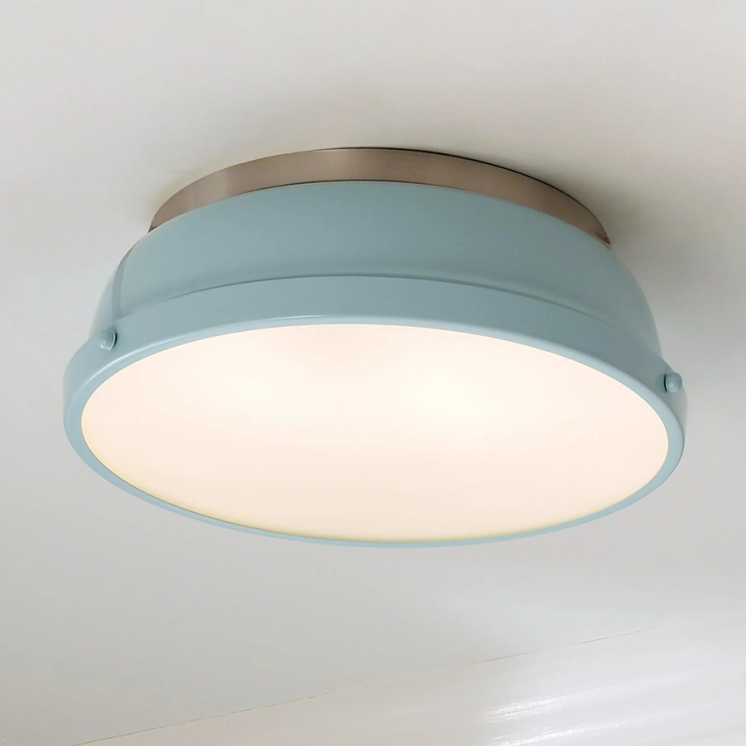 Classic Dome Enameled Ceiling Light