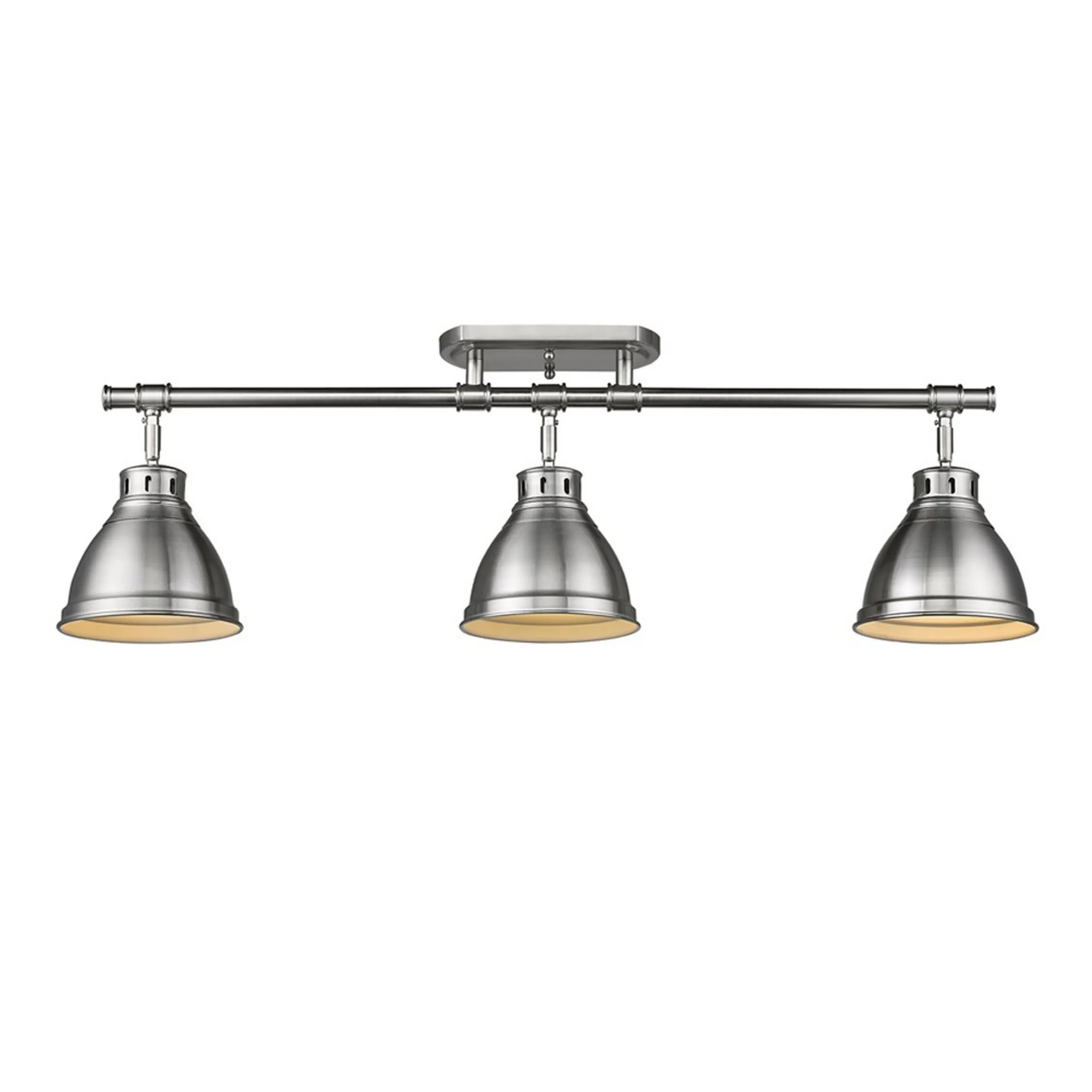 Classic Dome Shade Metal Track Light