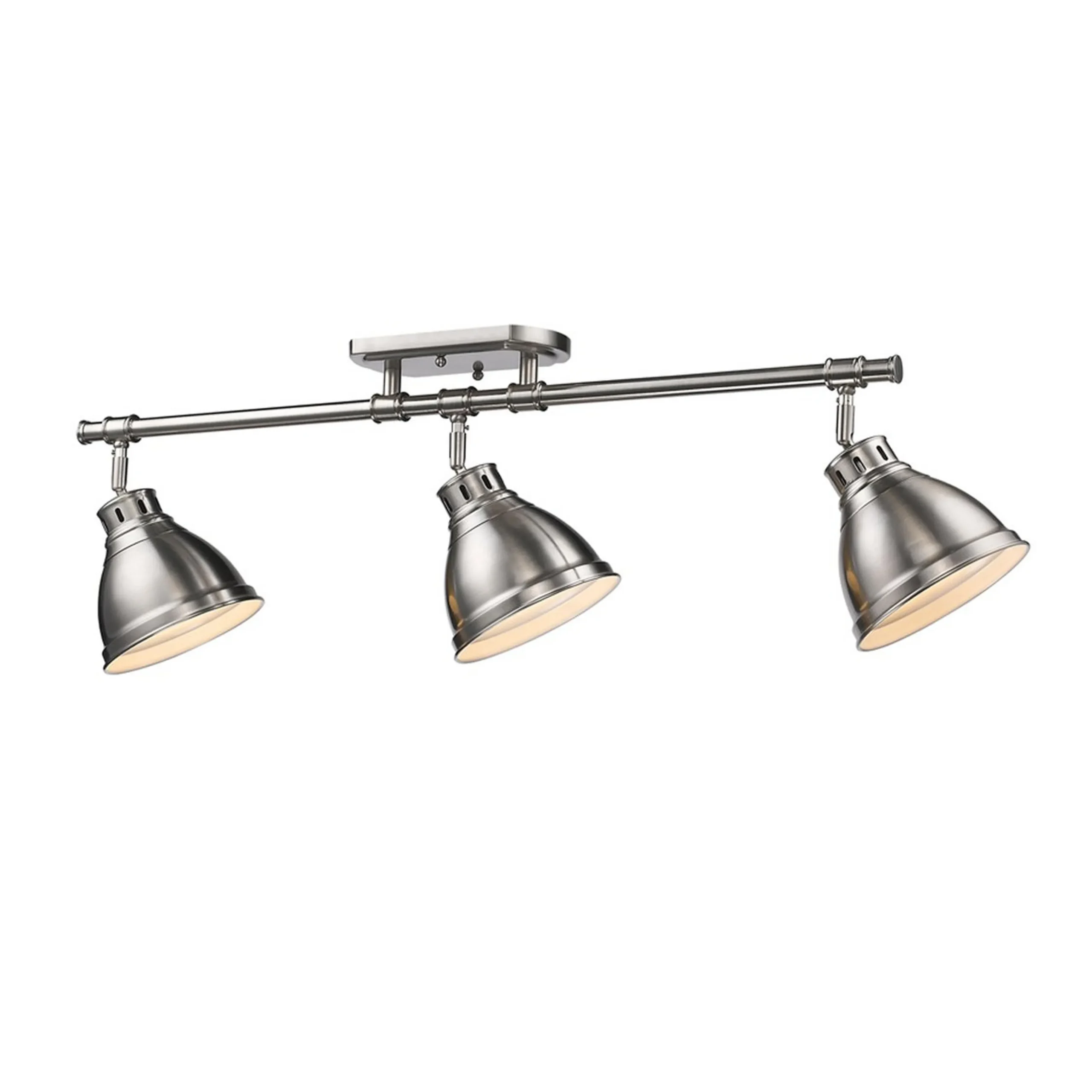 Classic Dome Shade Metal Track Light