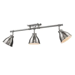 Classic Dome Shade Metal Track Light