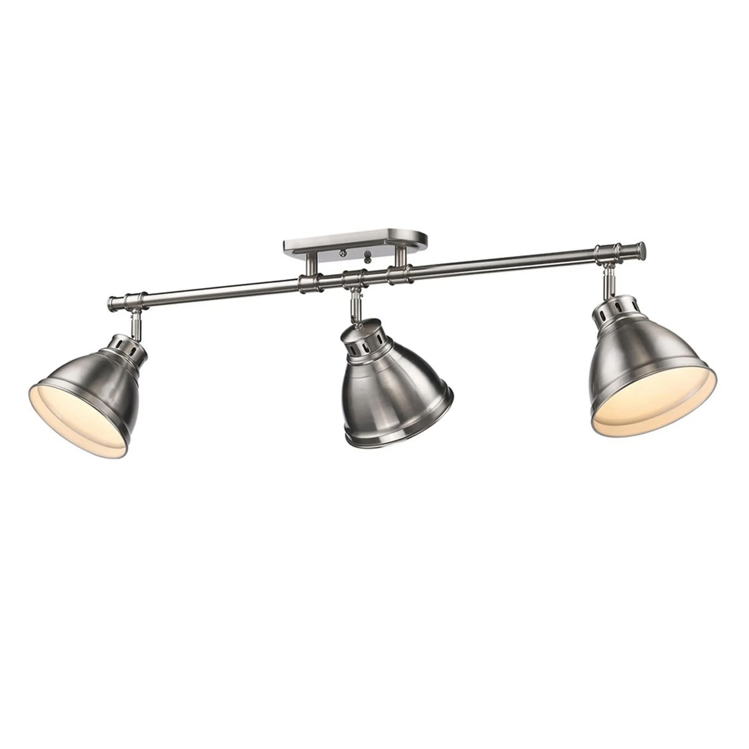 Classic Dome Shade Metal Track Light