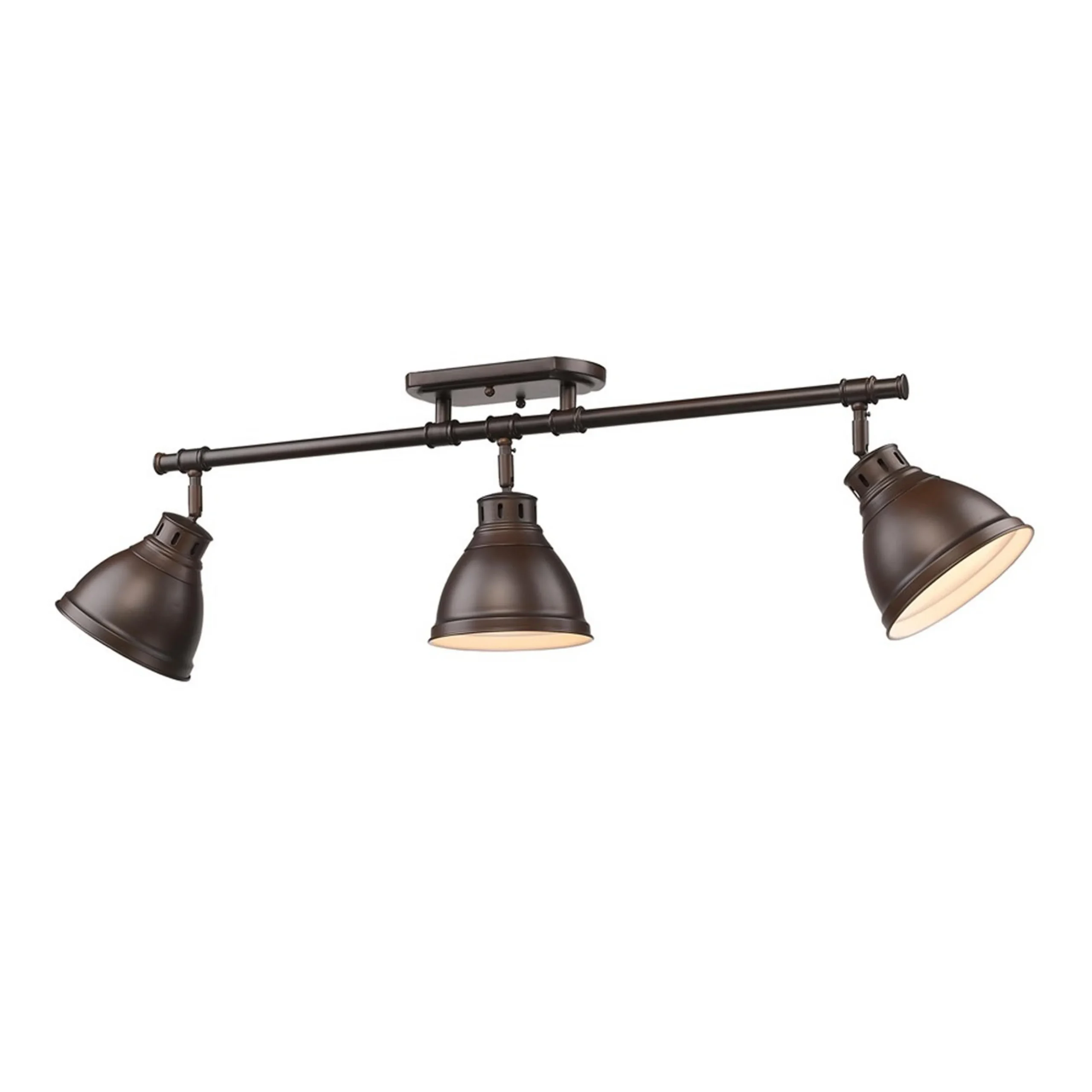 Classic Dome Shade Metal Track Light