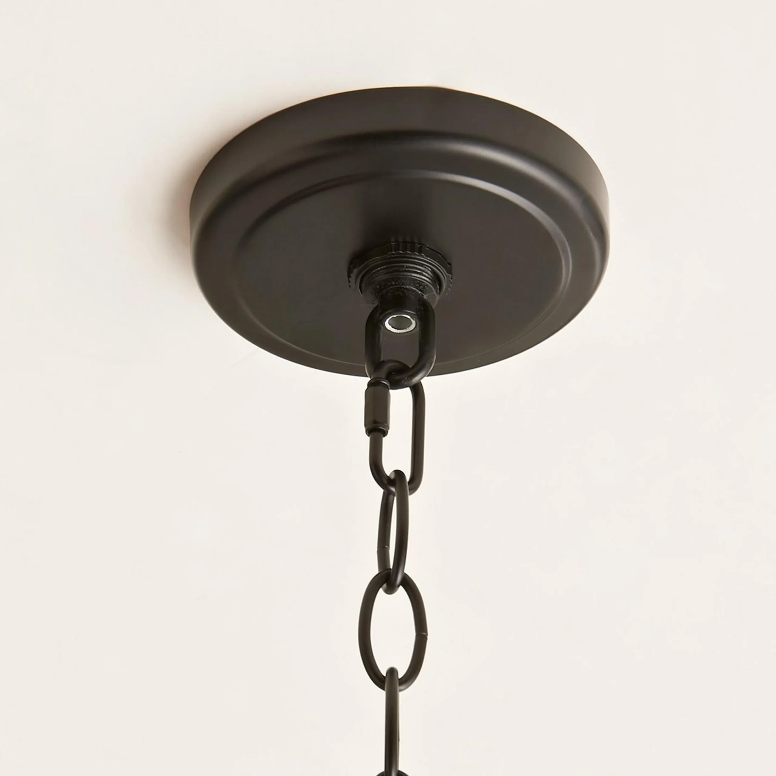 Classic Dome Shade Pendant Light with Chain - Large