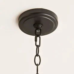 Classic Dome Shade Pendant Light with Chain - Small