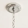 Classic Dome Shade Pendant Light with Chain - Large