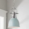 Classic Dome Shade Pendant Light with Chain - Small
