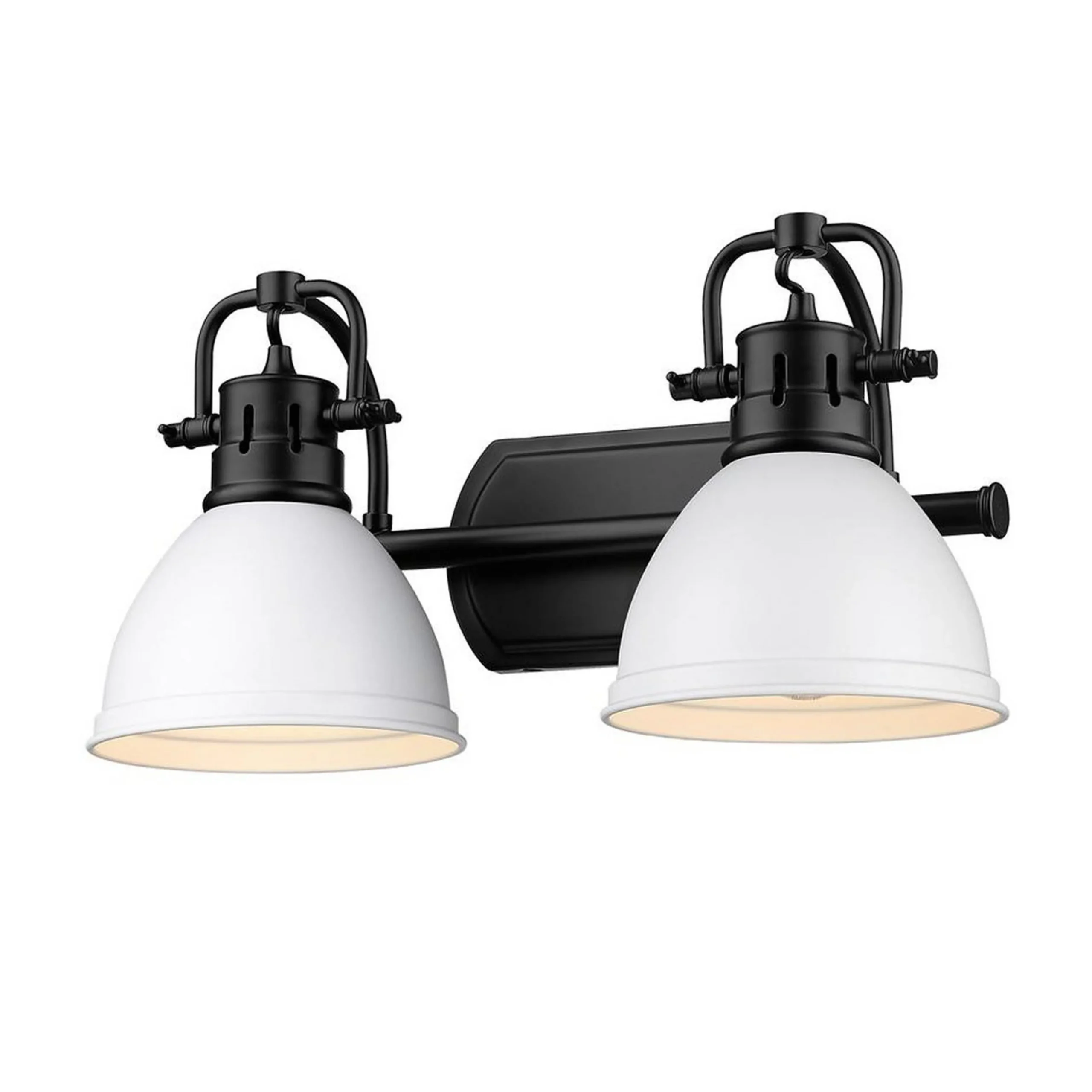 Classic Dome Shade Vanity Light - 2 Light