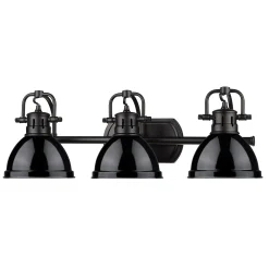 Classic Dome Shade Vanity Light - 3 Light