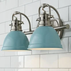 Classic Dome Shade Vanity Light - 2 Light